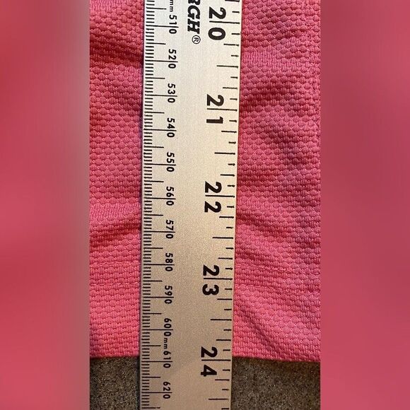 Tehama Shirt Women’s Medium Pink Athletic 1/4 Snap Long Sleeves Athleisure - Picture 4 of 6